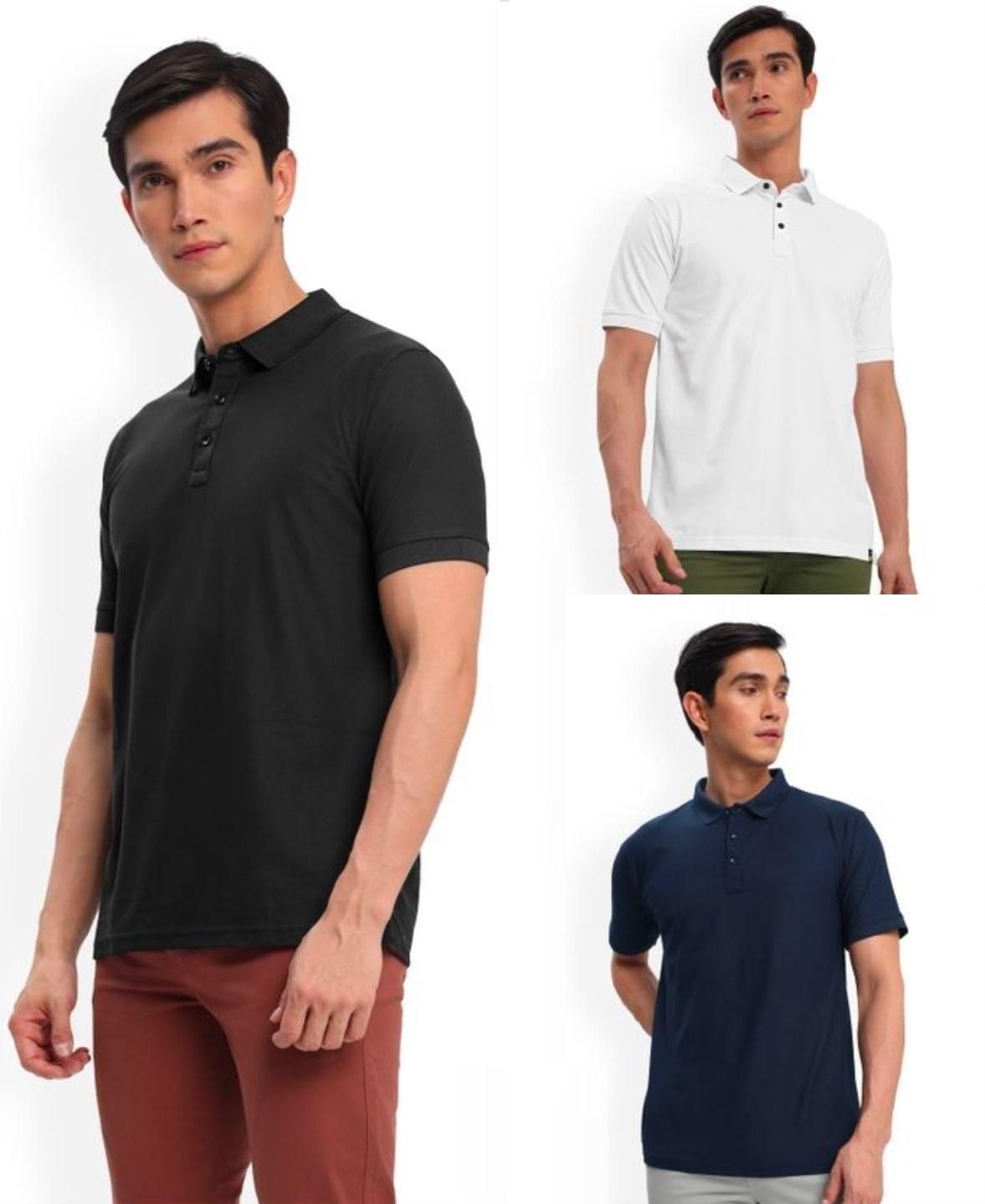 Poly Cotton Mens Polo T-shirt (Pack of 3)