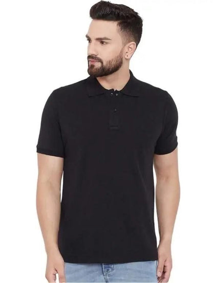 Cotton Blend Neck T-Shirt (Pack of 2)