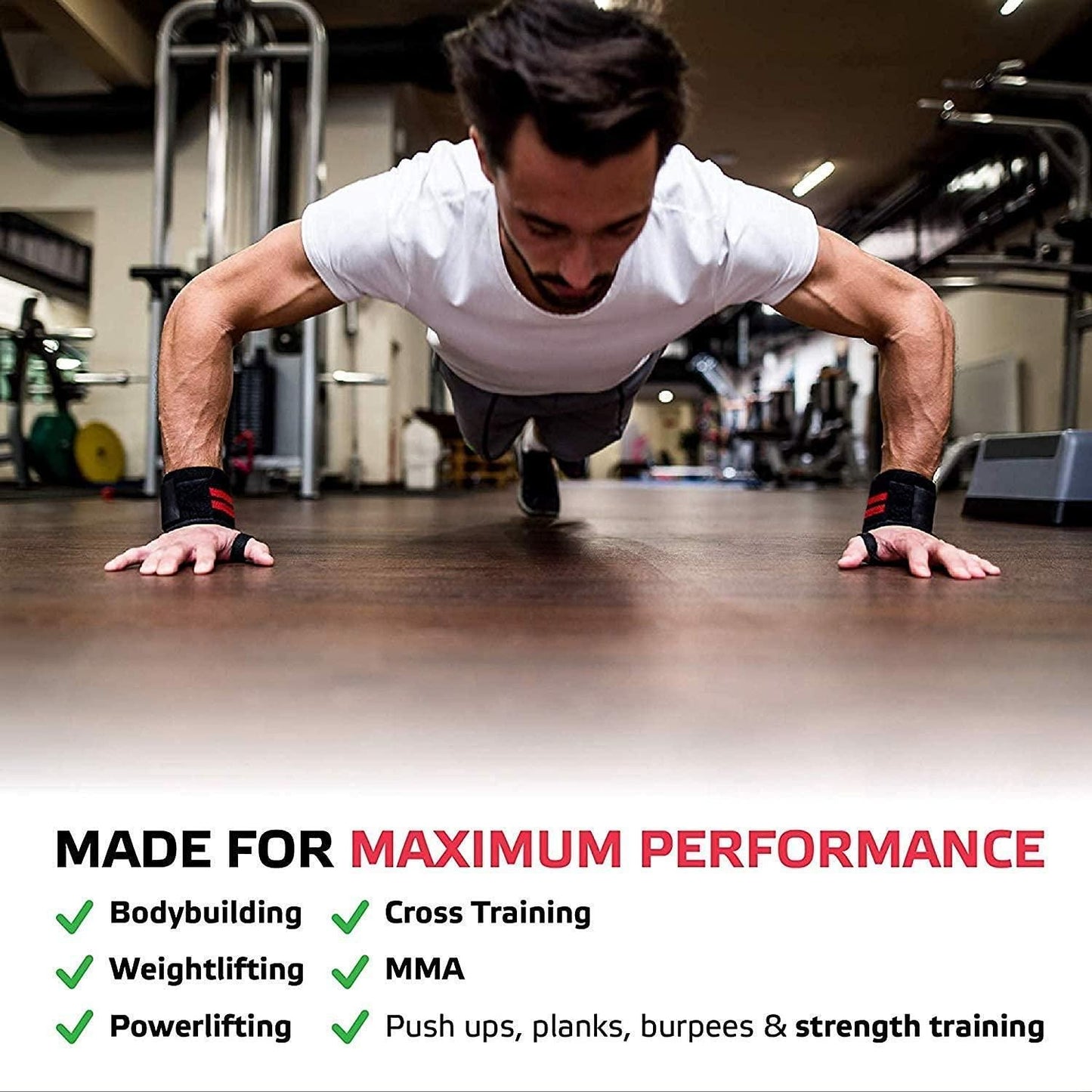 Wrist Band Loop For Gym (Pack of 1)